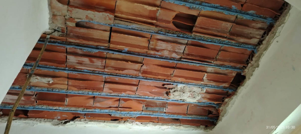 Trattamento ferri, messa in sicurezza e ripristino intonaci Trieste